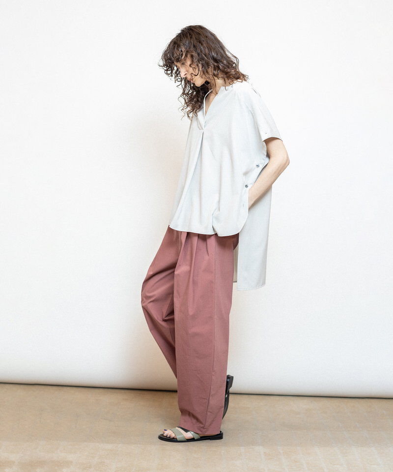  「タックカーブパンツ」|チノ|