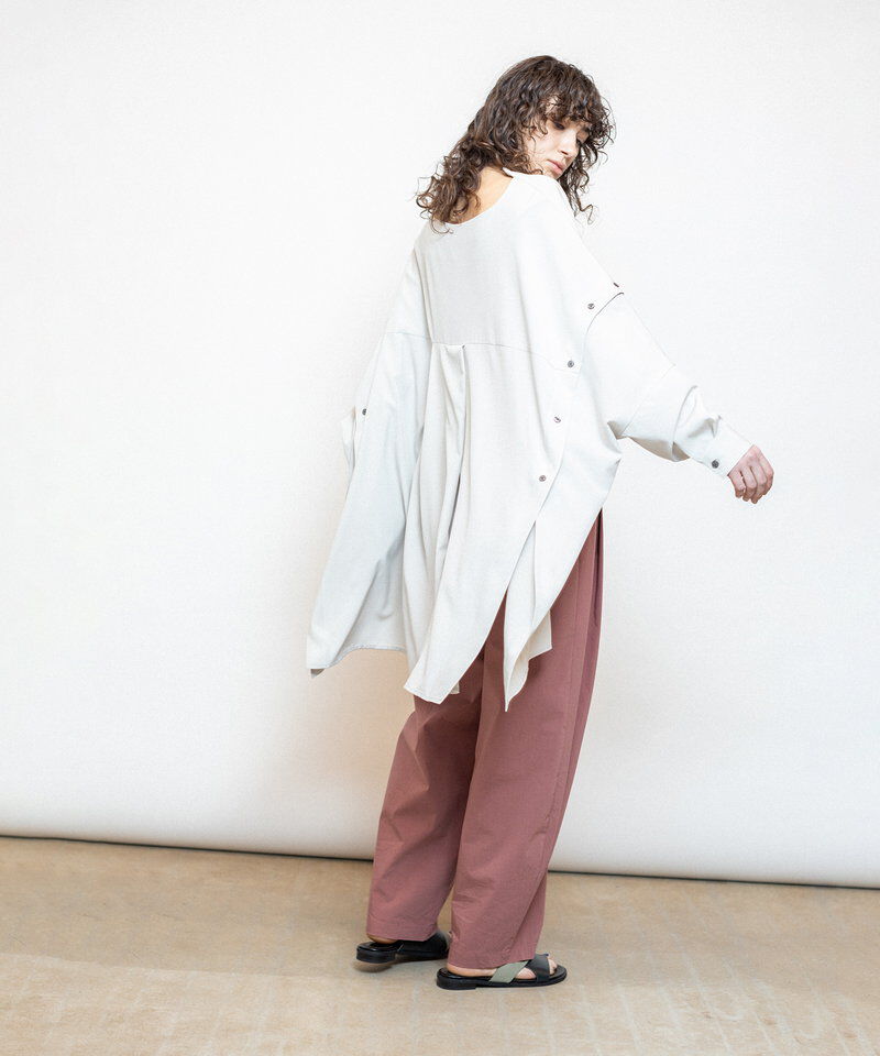  「タックカーブパンツ」|チノ|