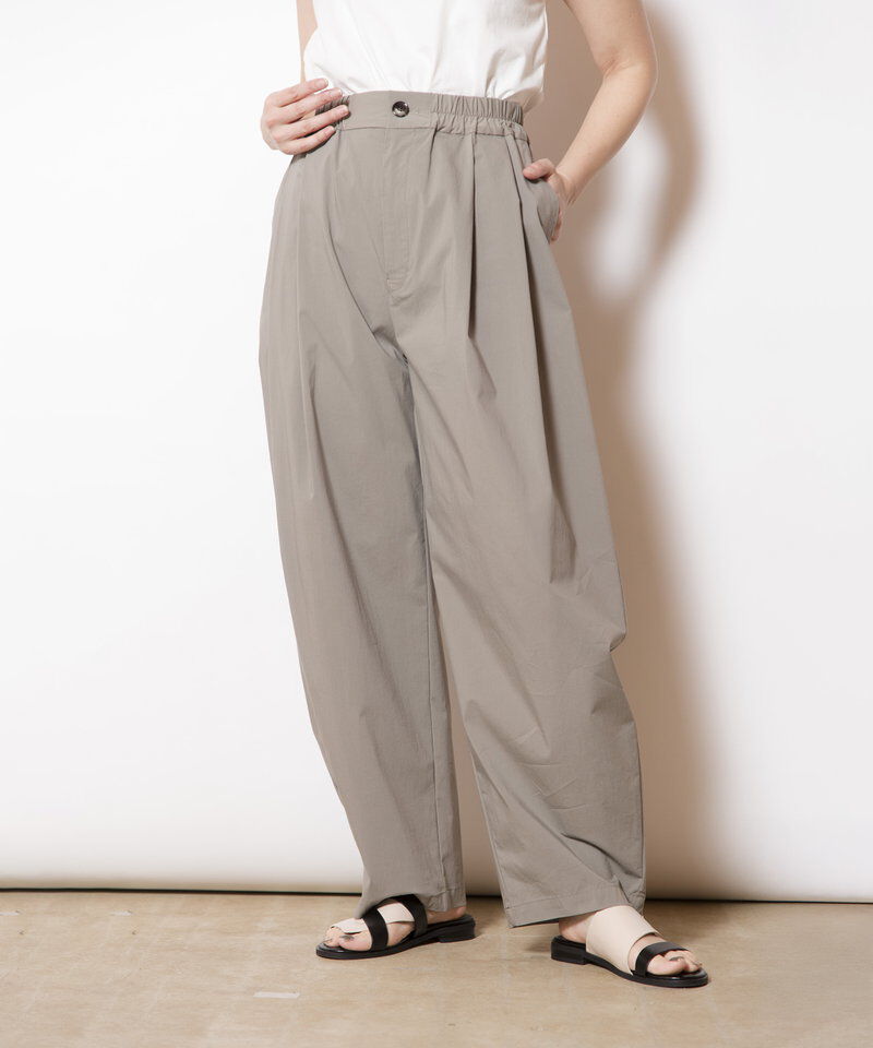  「タックカーブパンツ」|チノ|GRAY