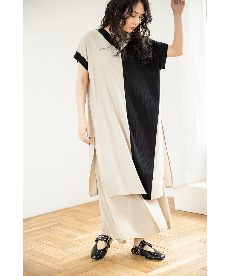  「2WAY切替ロングブラウス」|シャツ・ブラウス|