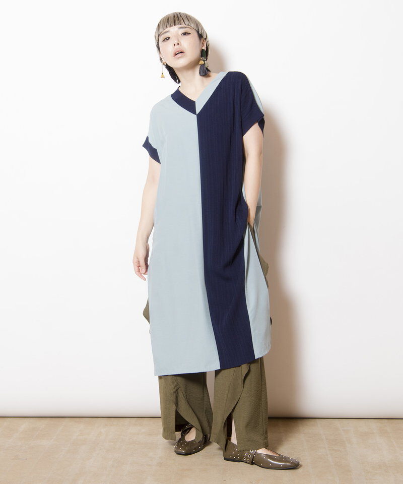  「2WAY切替ロングブラウス」|シャツ・ブラウス|