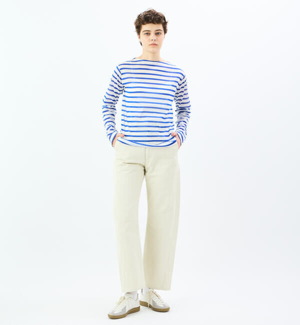 ORCIVAL「ORCIVAL | シースルー ボートネック長袖カットソー WOMEN」|Tシャツ・カットソー|