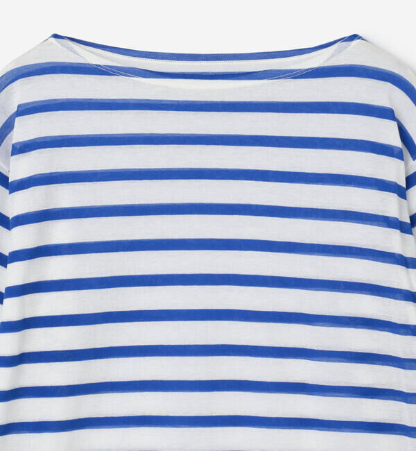 ORCIVAL「ORCIVAL | シースルー ボートネック長袖カットソー WOMEN」|Tシャツ・カットソー|