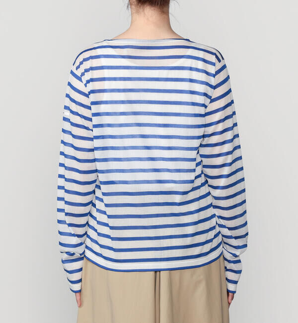 ORCIVAL「ORCIVAL | シースルー ボートネック長袖カットソー WOMEN」|Tシャツ・カットソー|