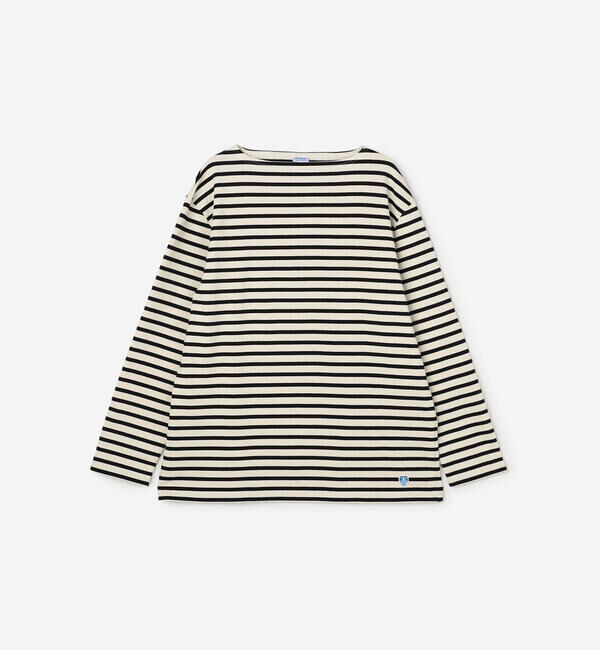 ORCIVAL「ORCIVAL | コットンロード フレンチバスクシャツ ビッグサイズ MEN」|Tシャツ・カットソー|