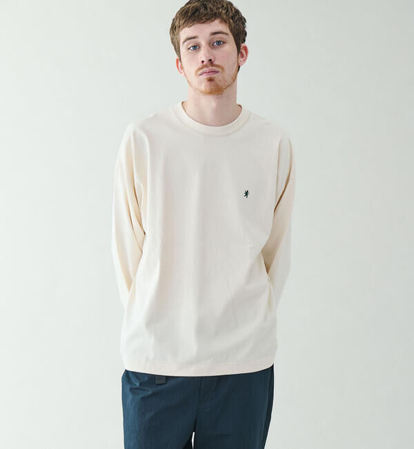 GYMPHLEX「Gymphlex | ヘビーウェイトジャージー 長袖ビッグTシャツ MEN」|Tシャツ・カットソー|