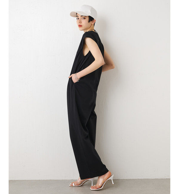 THE PAUSE「【THE PAUSE】ショルダータックジャンプスーツ」|ワンピース|