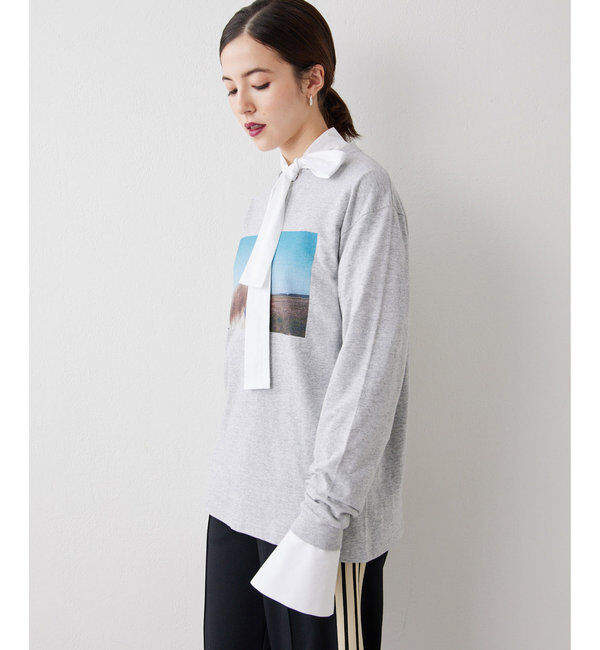  「フォトロングスリーブTシャツ」|Tシャツ・カットソー|