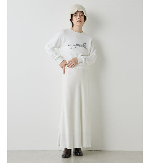  「テンセル(TM)繊維使用ロングスカート」|スカート|