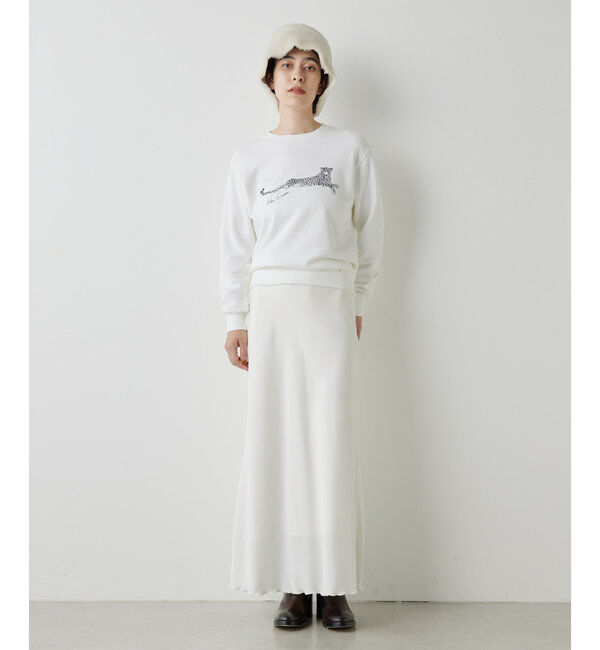  「テンセル(TM)繊維使用ロングスカート」|スカート|