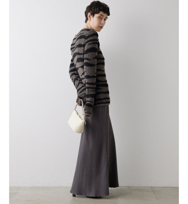  「テンセル(TM)繊維使用ロングスカート」|スカート|