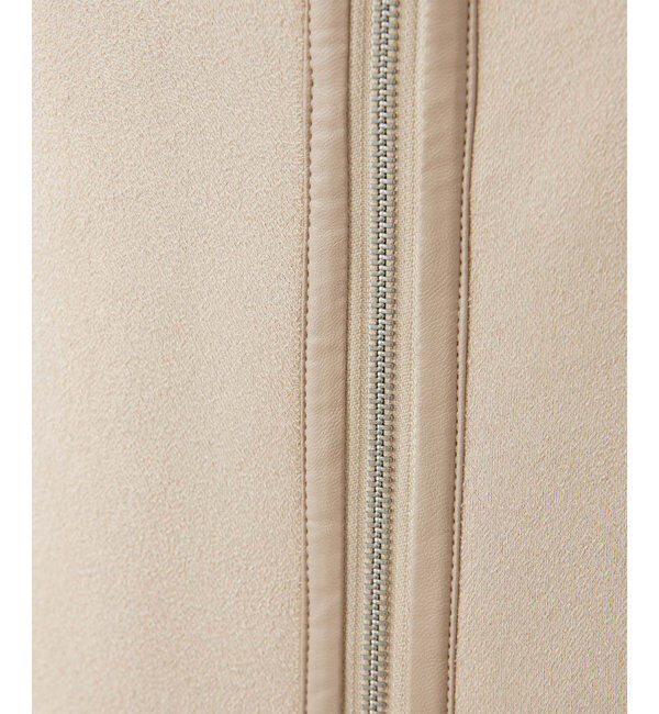 THE PAUSE「【THE PAUSE】ボアフードロングジレ」|ベスト・ジレ|