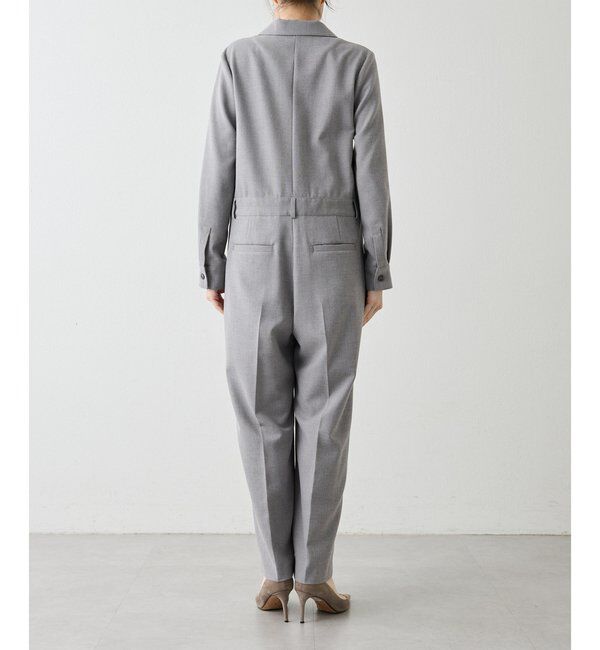 THE PAUSE「《コラボカラー》【THE PAUSE】テーラーカラージャンプスーツ」|ワンピース|