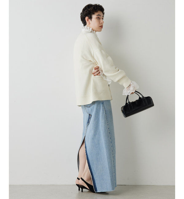  「レースギャザーブラウス」|シャツ・ブラウス|