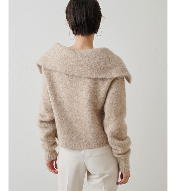 THE PAUSE「【THE PAUSE】ハーフジッププルオーバー」|ニット・セーター|