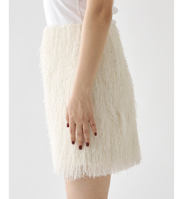  「シャギーミニスカート」|スカート|