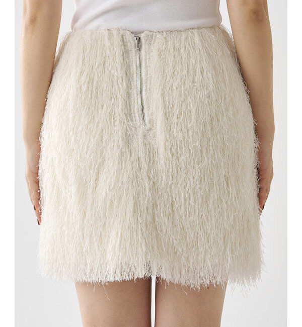  「シャギーミニスカート」|スカート|