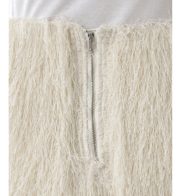  「シャギーミニスカート」|スカート|