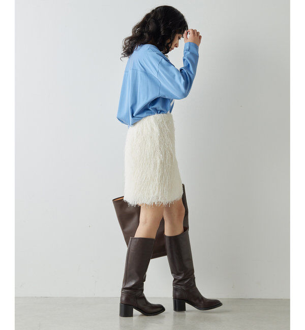  「シャギーミニスカート」|スカート|