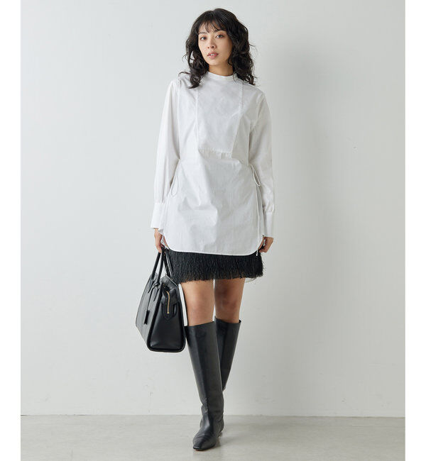  「シャギーミニスカート」|スカート|