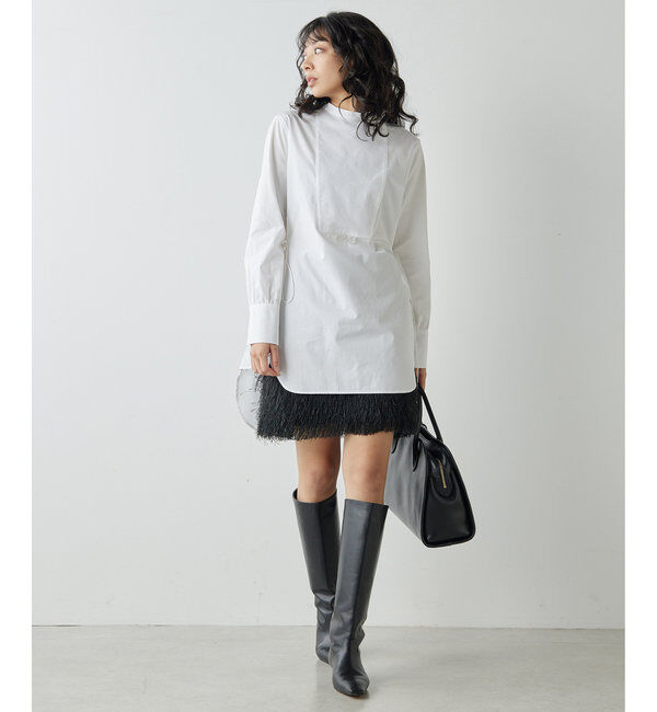  「シャギーミニスカート」|スカート|