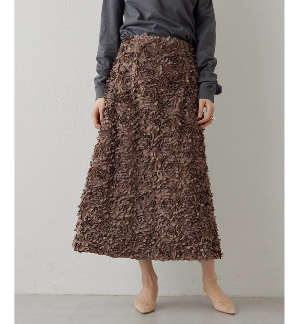 GEMINI「【GEMINI】フラワーモチーフスカート」|スカート|