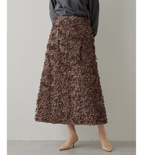 GEMINI「【GEMINI】フラワーモチーフスカート」|スカート|