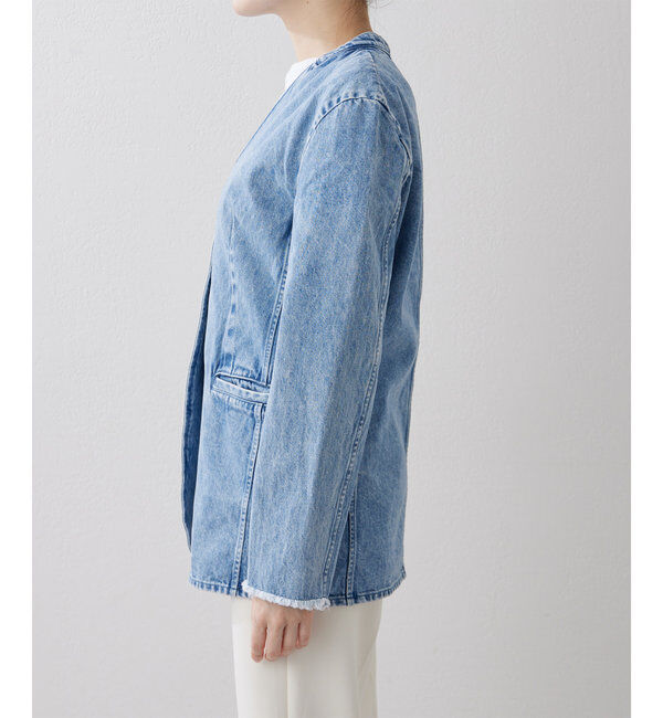  「DENIMノーカラージャケット」|その他|