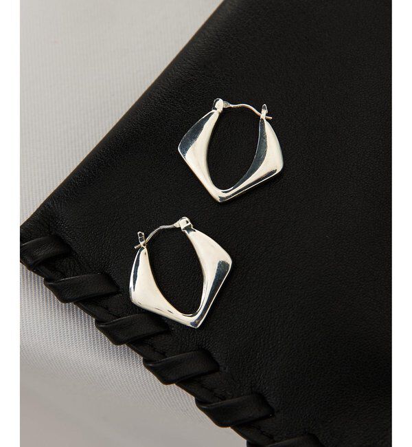 Hoaw.「【Hoaw.】フープピアス」|リング|シルバー系