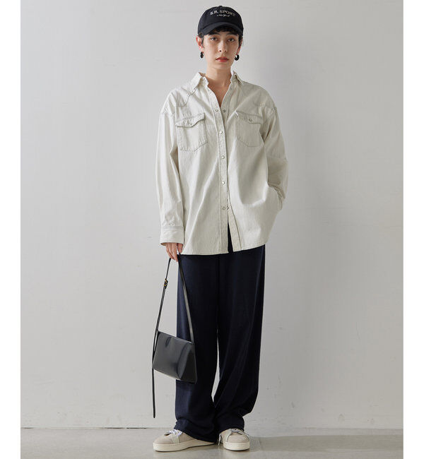 THE PAUSE「【THE PAUSE】ウエスタンデニムシャツ」|シャツ・ブラウス|