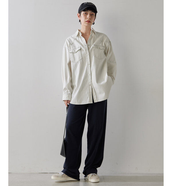 THE PAUSE「【THE PAUSE】ウエスタンデニムシャツ」|シャツ・ブラウス|