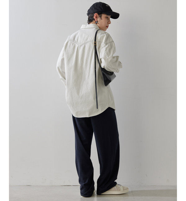 THE PAUSE「【THE PAUSE】ウエスタンデニムシャツ」|シャツ・ブラウス|