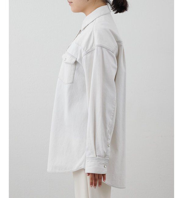 THE PAUSE「【THE PAUSE】ウエスタンデニムシャツ」|シャツ・ブラウス|