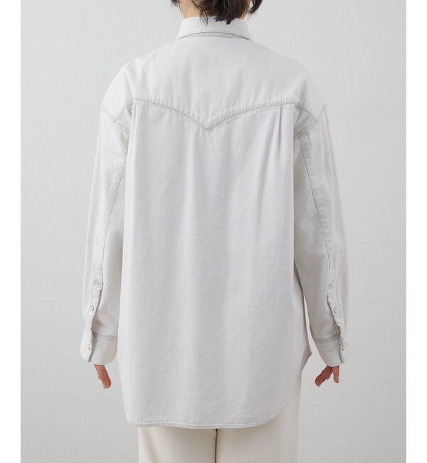 THE PAUSE「【THE PAUSE】ウエスタンデニムシャツ」|シャツ・ブラウス|