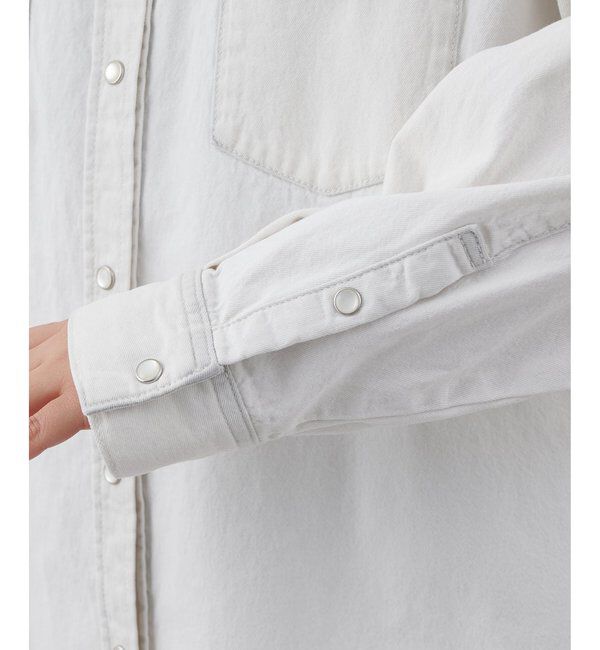 THE PAUSE「【THE PAUSE】ウエスタンデニムシャツ」|シャツ・ブラウス|