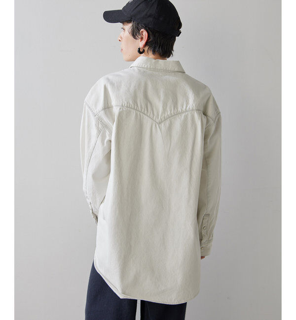 THE PAUSE「【THE PAUSE】ウエスタンデニムシャツ」|シャツ・ブラウス|