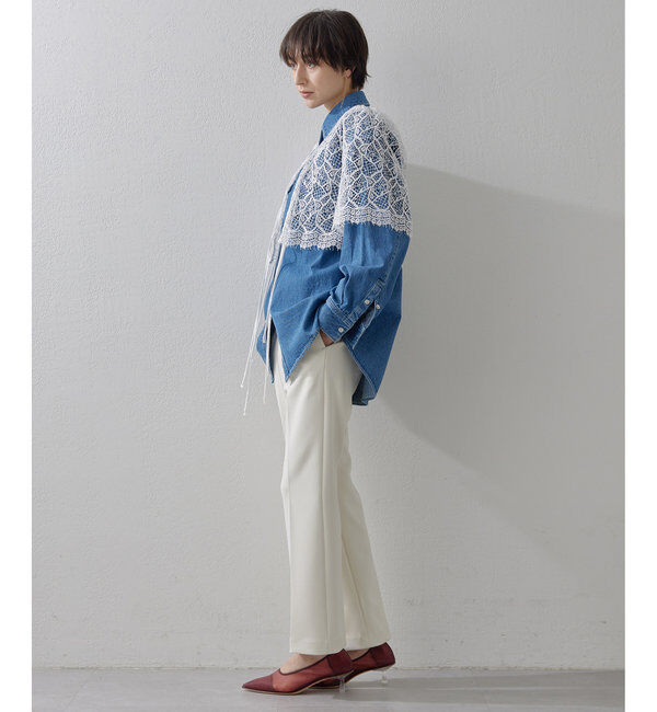 THE PAUSE「【THE PAUSE】ウエスタンデニムシャツ」|シャツ・ブラウス|