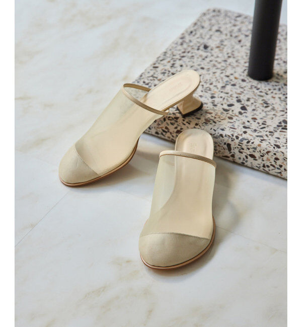 Hoaw.「【Hoaw.】メッシュミュール」|その他|ベージュ