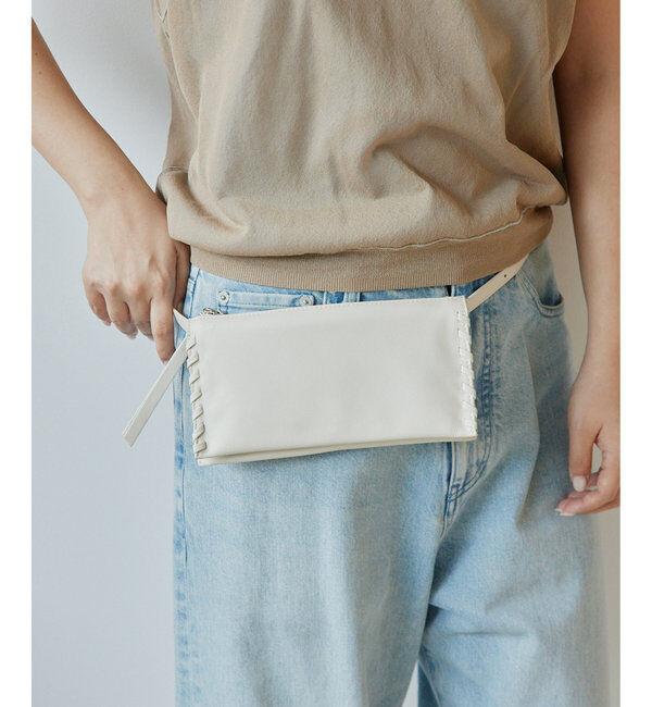 Hoaw.「【Hoaw.】ウォレット2WAY BAG」|トートバッグ|オフホワイト