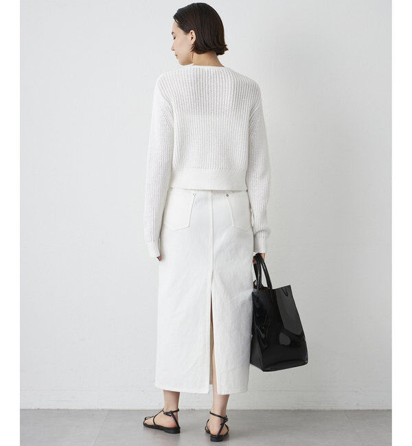  「【Drawing Numbers】ビッグ釦クルーネックカーディガン」|ニット・セーター|