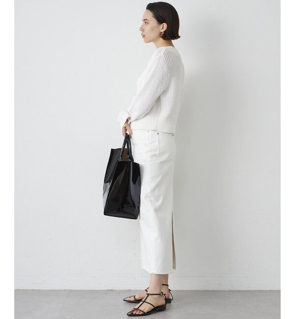  「【Drawing Numbers】ビッグ釦クルーネックカーディガン」|ニット・セーター|