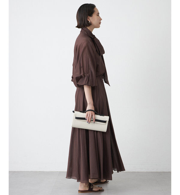  「シルクローンギャザースカート」|スカート|