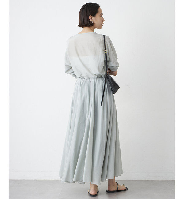  「シルクローンギャザースカート」|スカート|