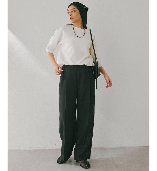  「ジュートライクタックパンツ」|チノ|