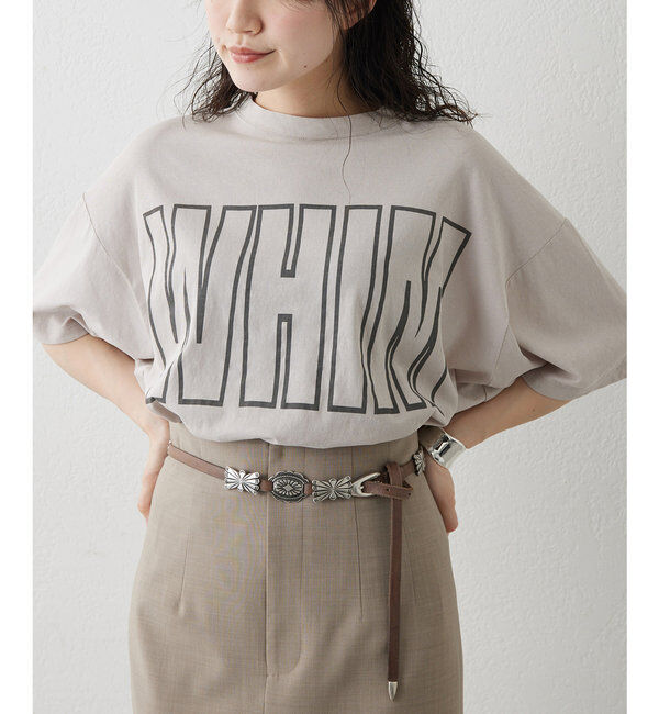  「リラックスロゴTシャツ」|Tシャツ・カットソー|