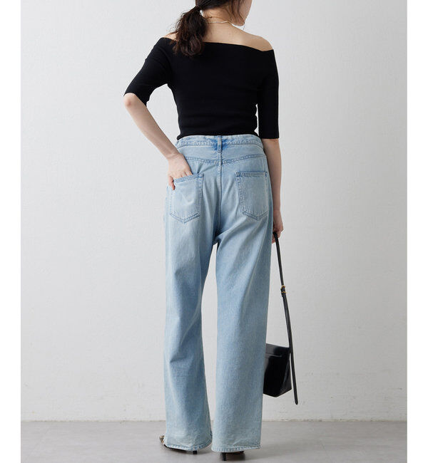 THE PAUSE「【THE PAUSE】オフショルハーフスリーブプルオーバー」|ニット・セーター|