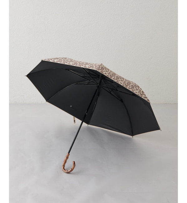  「【晴雨兼用】レオパード楽折り傘」|その他|