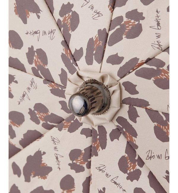  「【晴雨兼用】レオパード楽折り傘」|その他|