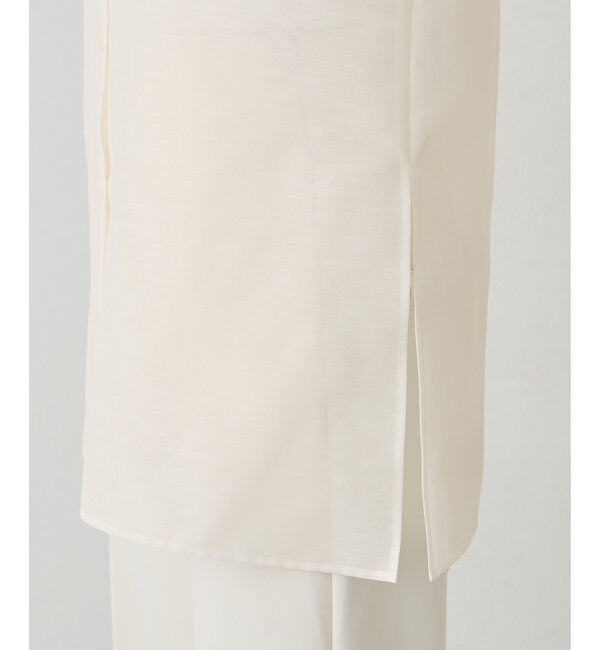 「シアーノースリーブシャツ」|シャツ・ブラウス|