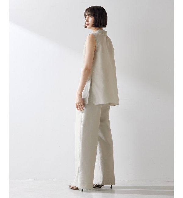  「シアーノースリーブシャツ」|シャツ・ブラウス|